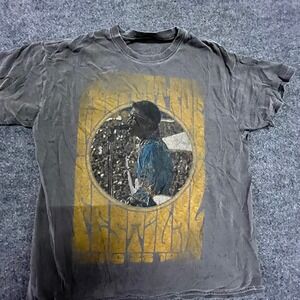 Dirty Cotton Scoundrels T-Shirt Mens Large Black Jimi Hendrix Graphic Rock Tee
